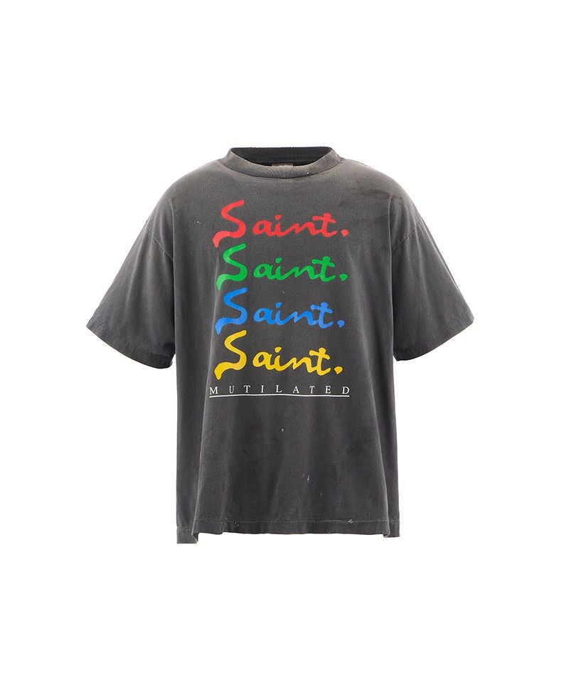 セントマイケル25AW新作SS TEE/MULATED黒XL美品Saint半袖 SAINT MICHAEL＞SS TEE/MULATED/BLACK | MAKES ONLINE STORE