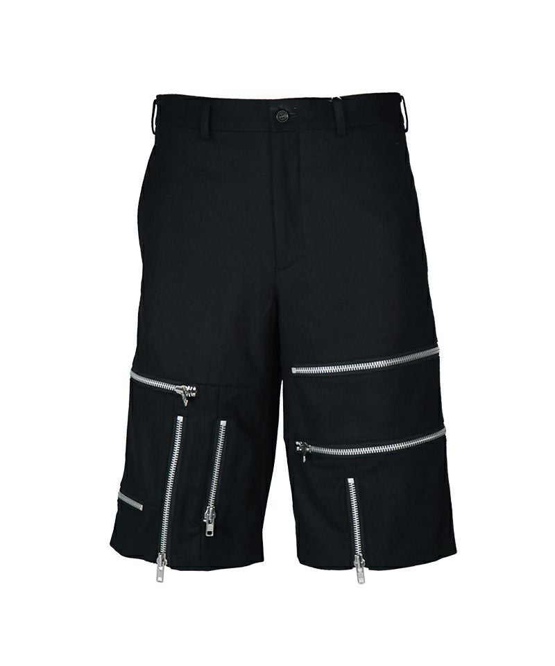 COMME des GARCONS HOMME PLUS＞ウール/ナイロンフラノ (PP-P042-051