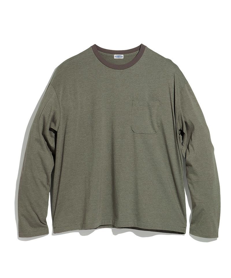 FOUNDOUR＞LONG SLEEVE POCKET TEE SHIRT | MAKES ONLINE STORE