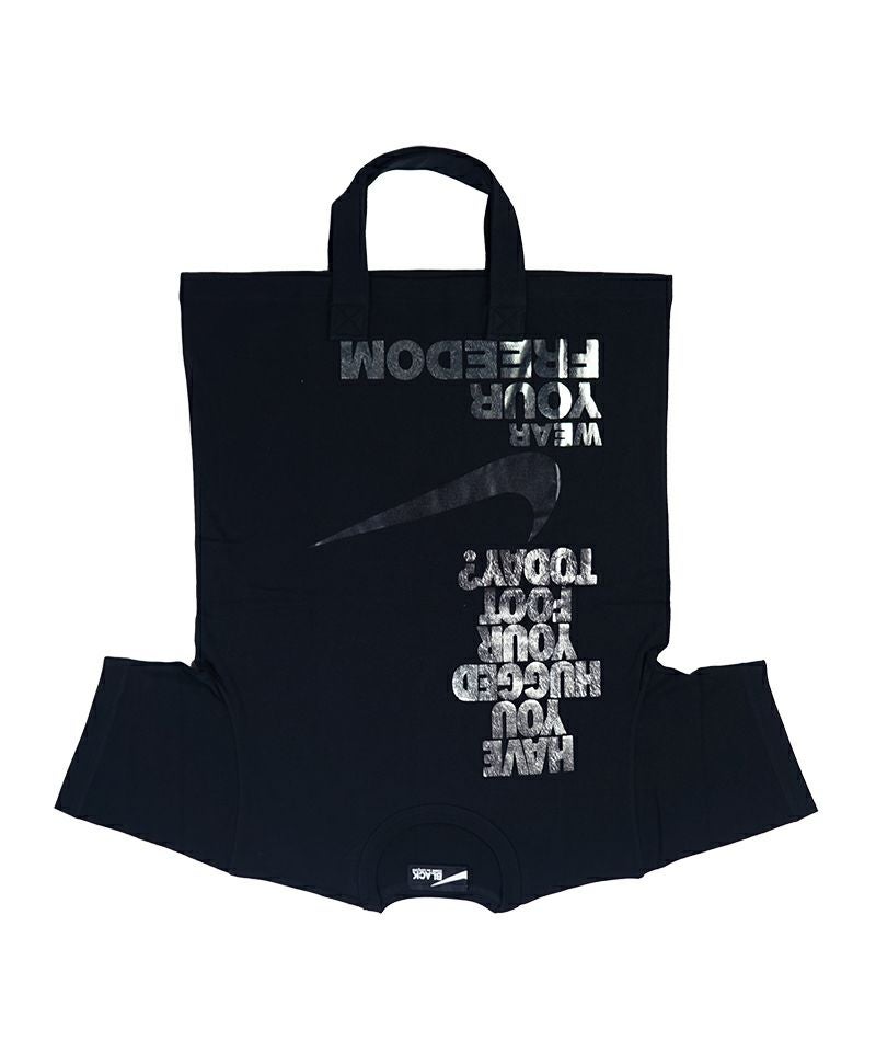 BLACK COMME des GARCONS＞綿天竺NIKE プリントBAG (1P-K203-052