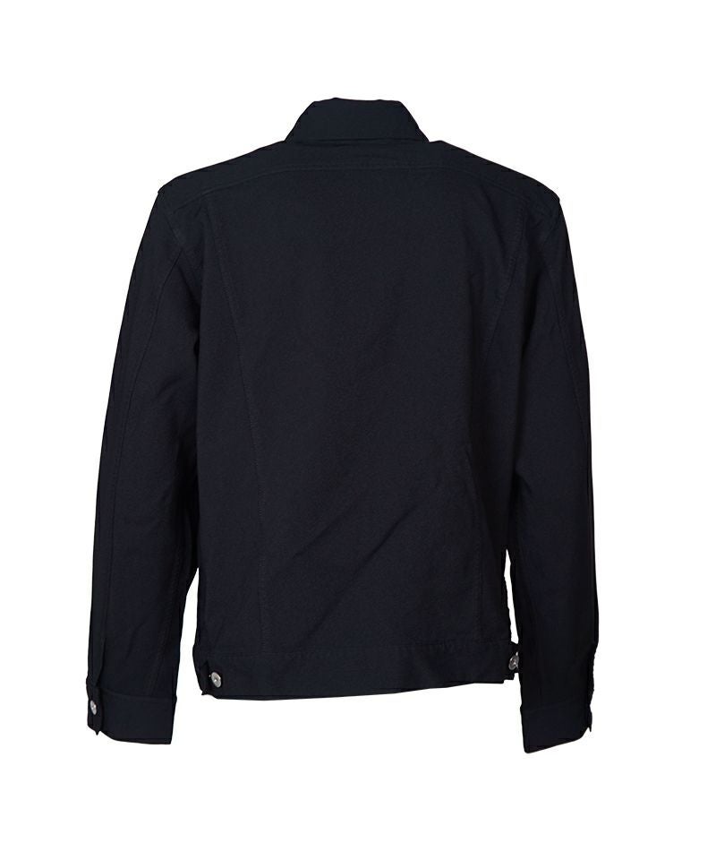 BLACK COMME des GARCONS＞エステルギャバジン／スタッズ製品後加工