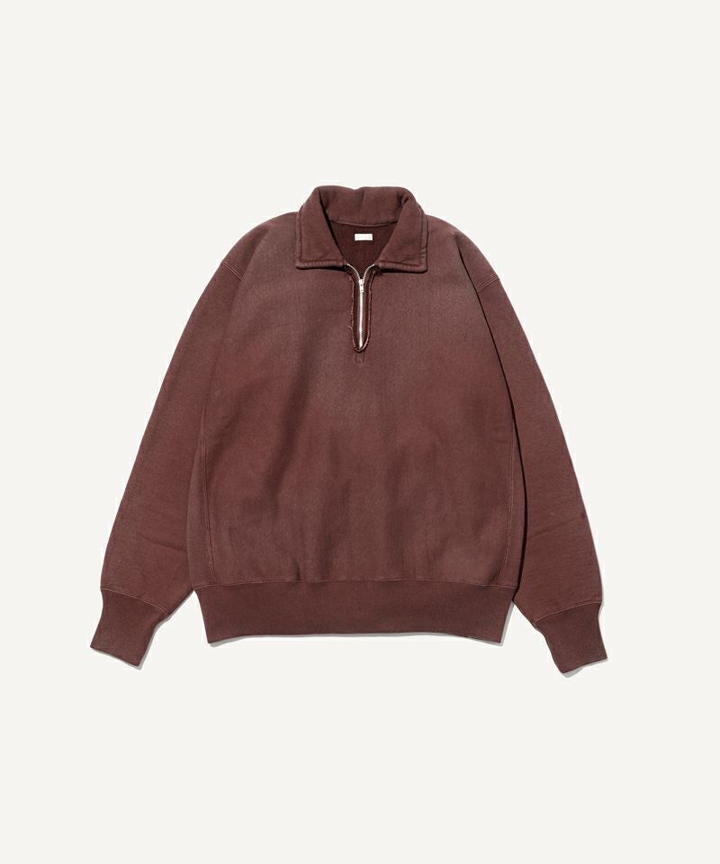 A.PRESSE＞Vintage Half Zip Sweatshirt | MAKES ONLINE STORE