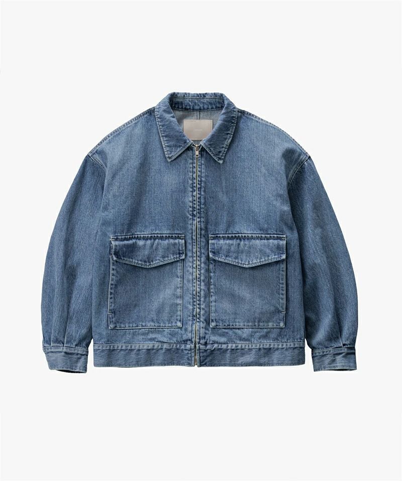 Graphpaper＞Selvage Denim Zip Jacket - LIGHT FADE - | MAKES ONLINE
