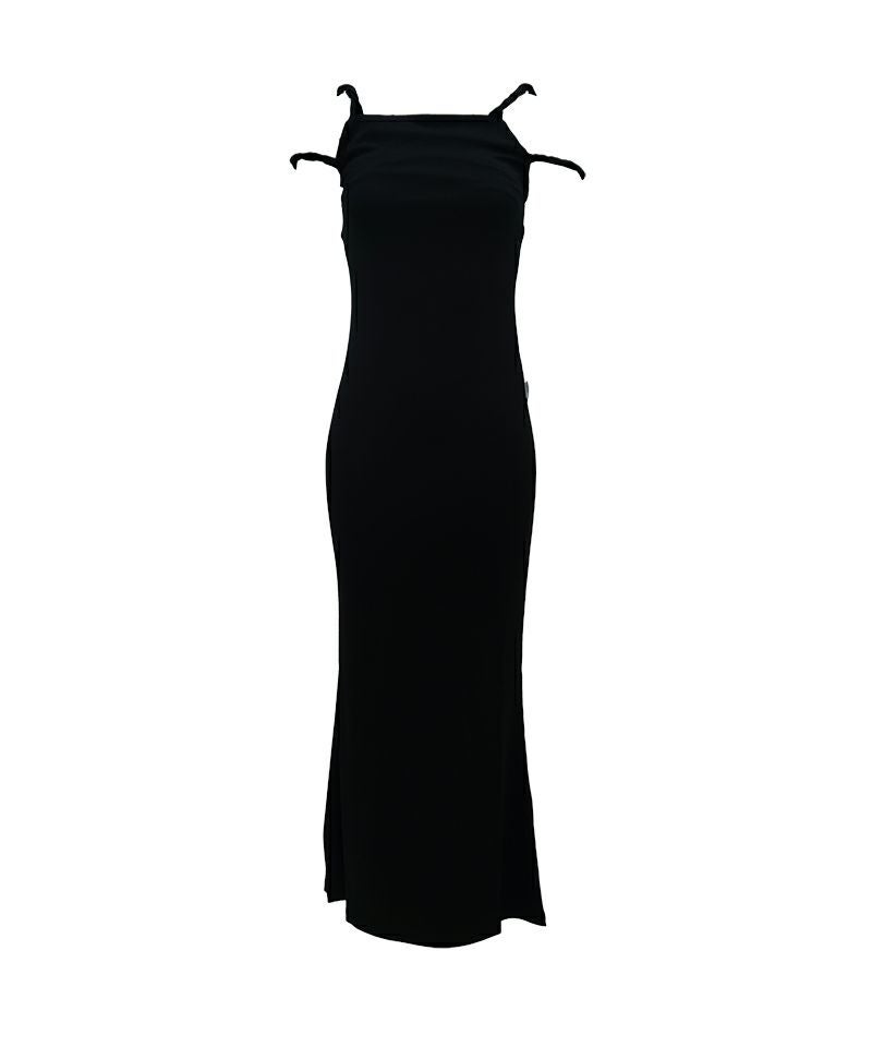 ＜BASICKS＞Twisted Strap Maxi Dress