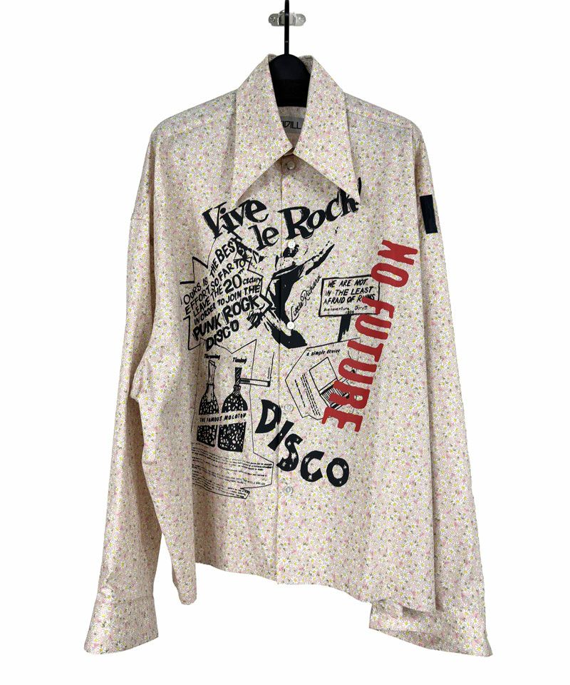KIDILL＞SEDITIONARIES POINTED COLLAR SHIRT (KL1004) | MAKES ONLINE