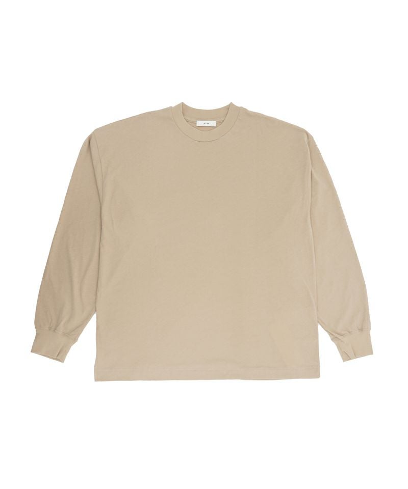 ＜ATON＞FRESCA NUBUCK LONGSLEEVE T–SHIRT