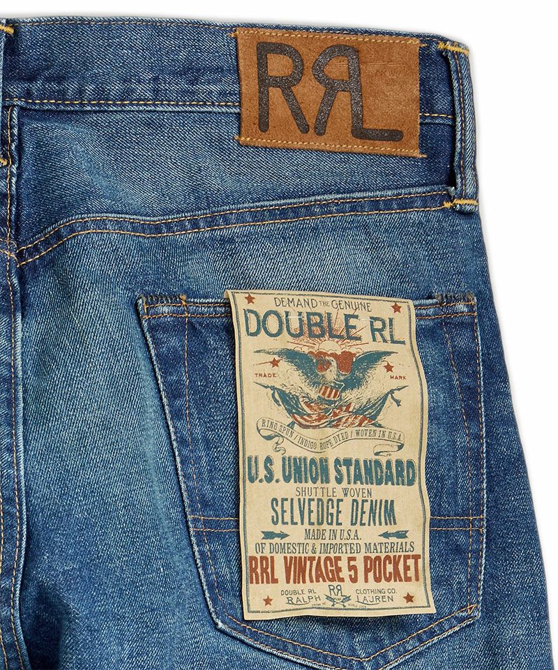 RRL＞VTG 5 PKT-5-POCKET-DENIM (MNRRDNM10920022) | MAKES ONLINE STORE