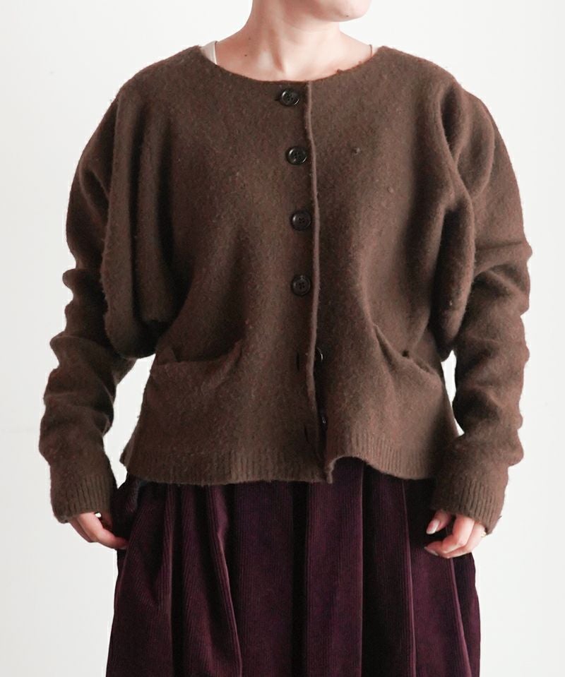 ＜Pillings＞inside puff Cardigam