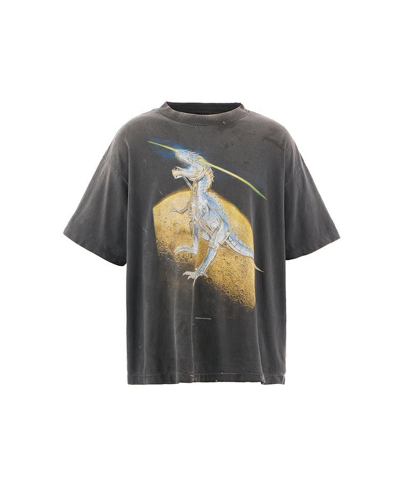 SAINT MICHAEL＞SRYM_SS TEE/T-REX/BLACK | MAKES ONLINE STORE