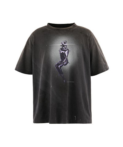 SAINT MICHAEL＞SRYM_SS TEE/MASK/BLACK | MAKES ONLINE STORE