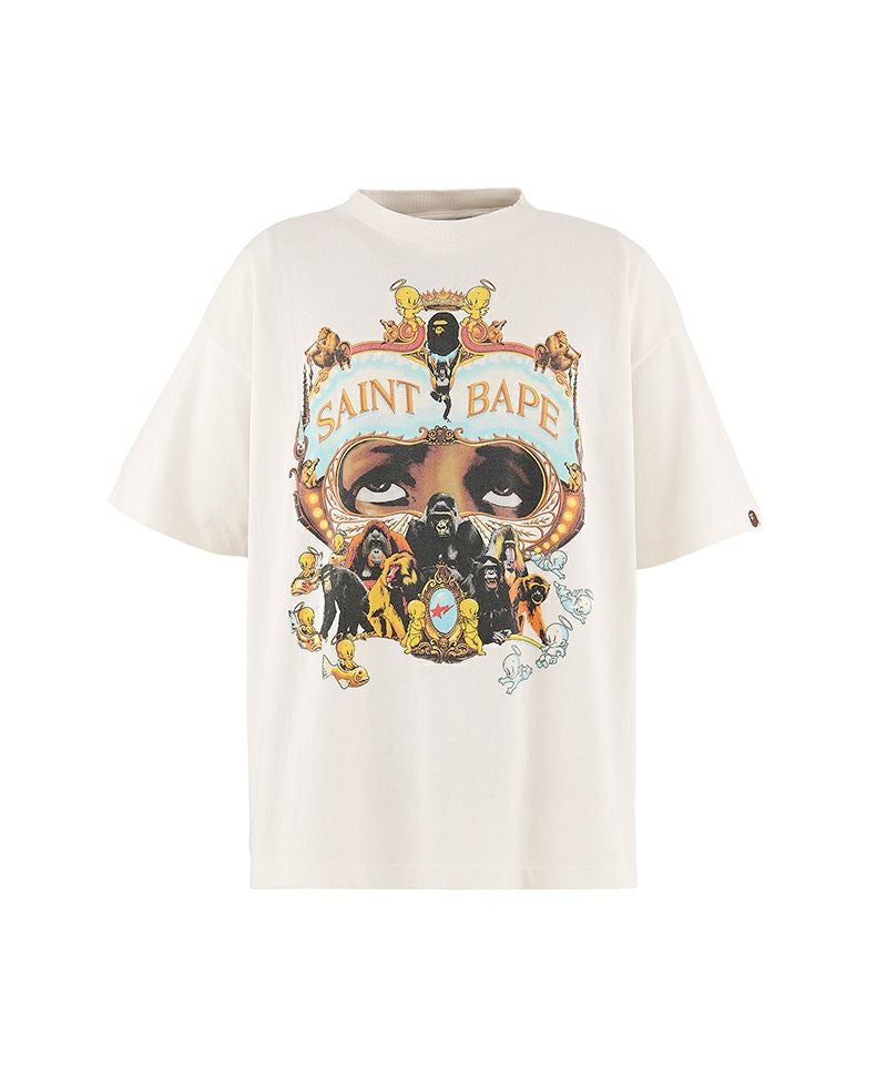 ＜SAINT MICHAEL＞BAPE_SS TEE/GENERATION/WHITE