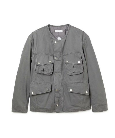 nonnative＞RIDER JACKET COTTON DRILL PIGMENT DYE WITH WINDSTOPPER& 