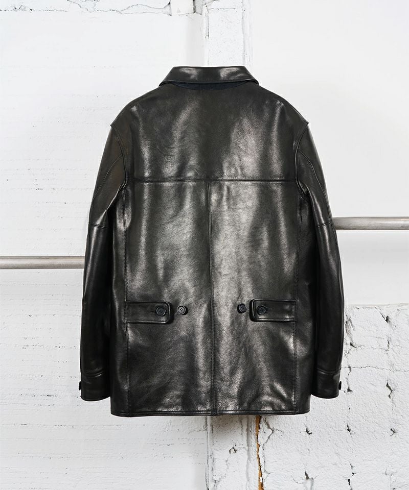 MASSES＞LEATHER CAR COAT Y's | MAKES ONLINE STORE
