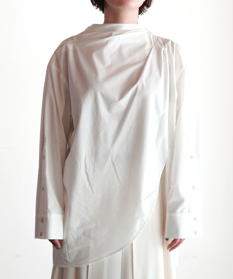 PHOTOCOPIEU＞ASYMMETRIC SHIRT | MAKES ONLINE STORE