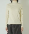 Silk Cotton Rib Turtle-NeckL/S
