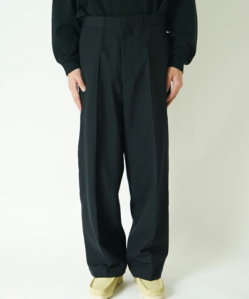 blurhms＞Wool Gabardine Trousers | MAKES ONLINE STORE