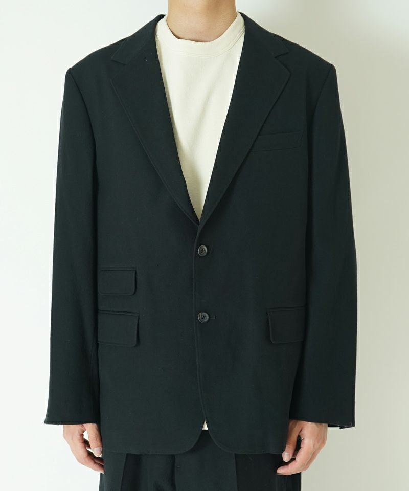 Wool Gabardine 2B Jacket