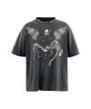 ＜SAINT MICHAEL＞SS TEE/HOLY SAINT/BLACK