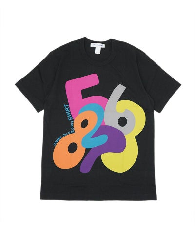 COMMEdesGARCONS SHIRT＞cotton plain poplin with print digital 