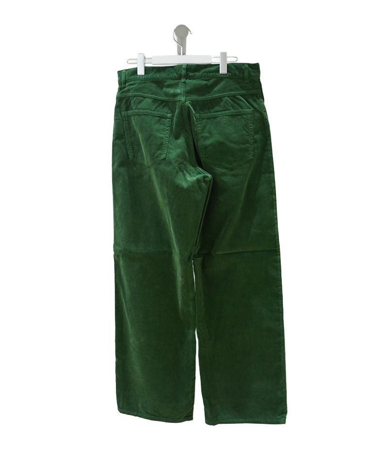 AURALEE＞PIGMENT DYED FINX CORDUROY WIDE 5P PANTS | MAKES ONLINE STORE