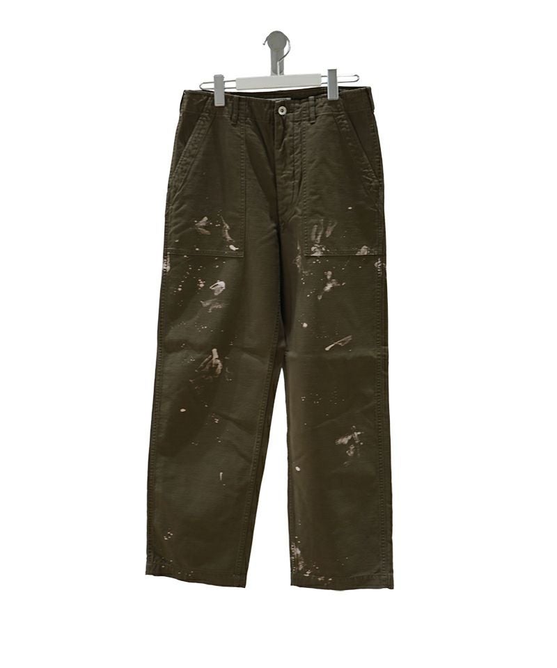 AURALEE＞WASHED BAGGY SATIN BLEACHED BAKER PANTS | MAKES ONLINE STORE