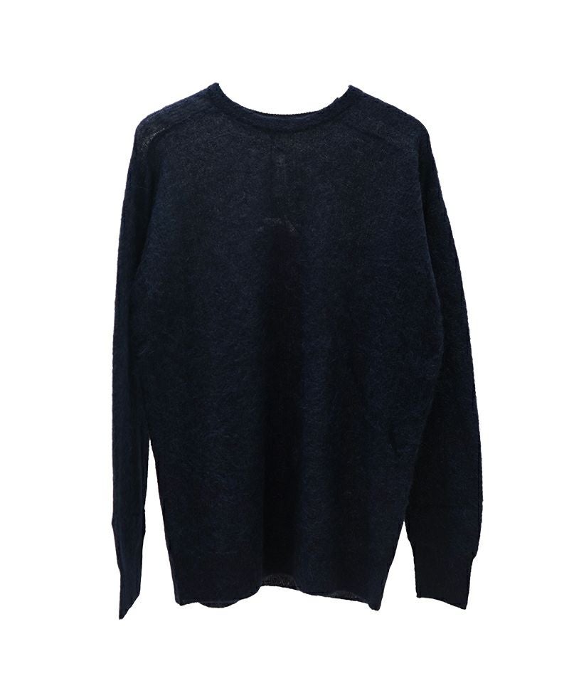 AURALEE＞BABY SURI ALPACA SHEER KNIT P/O | MAKES ONLINE STORE