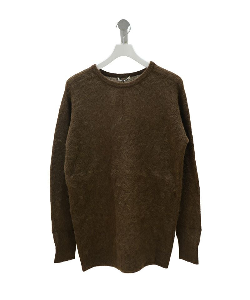 AURALEE＞BABY SURI ALPACA SHEER KNIT P/O | MAKES ONLINE STORE