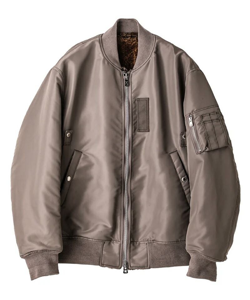 TAKAHIROMIYASHITATheSoloist.＞faux fur lining flight jacket