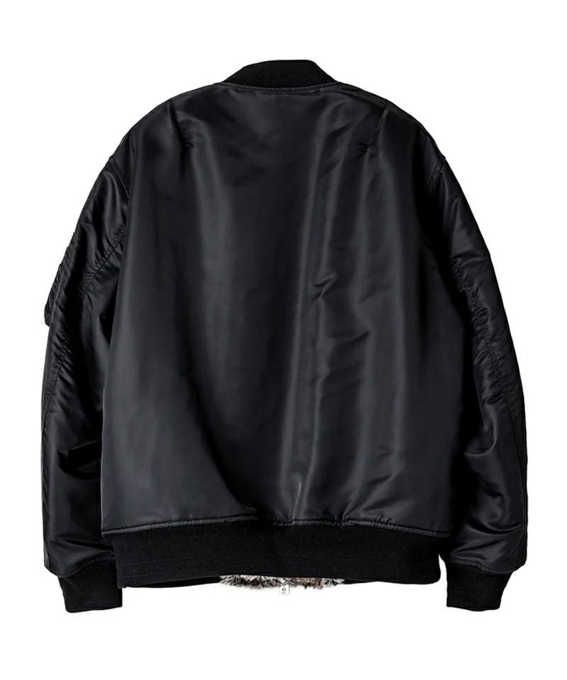 TAKAHIROMIYASHITATheSoloist.＞faux fur lining flight jacket