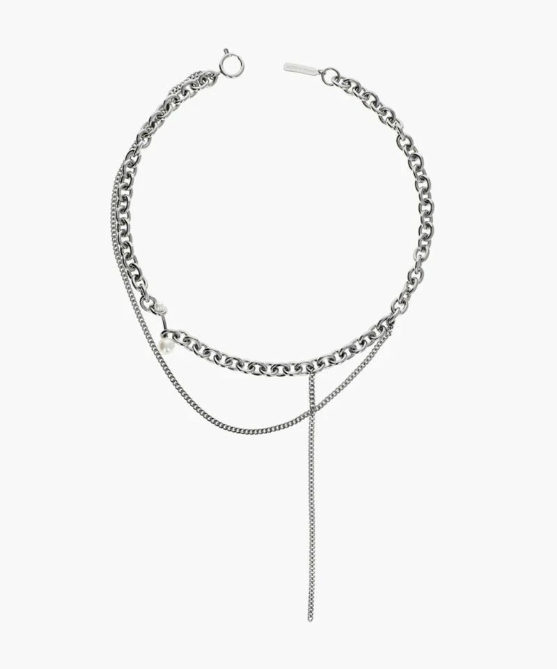 ＜JUSTINE CLENQUET＞CHASE NECKLACE