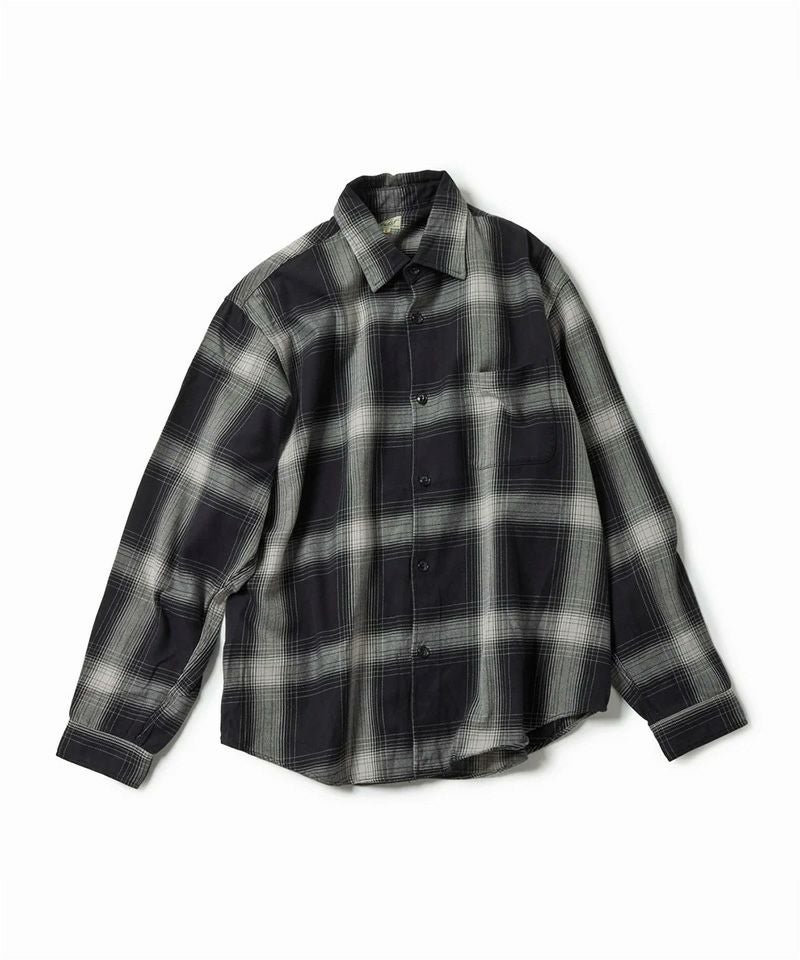 ＜GOLD＞SUVIN COTTON NEL CHECK R/C SHIRT