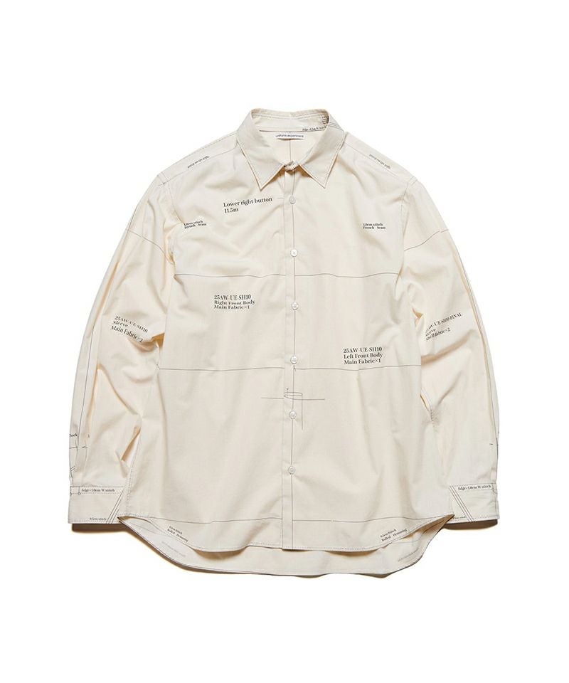 ＜uniform experiment＞MAP-OUT SHIRT