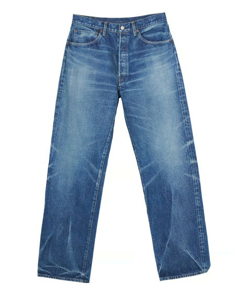 DENIM 5P PANTS H.WASH