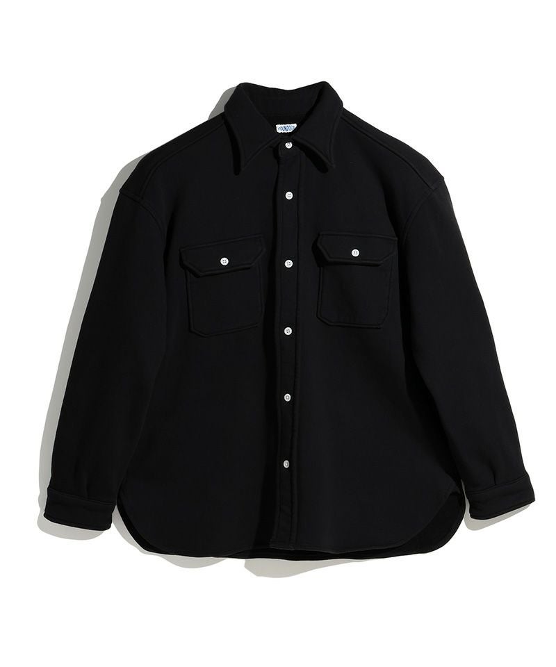  ＜FOUNDOUR＞SWEAT WORK SHIRT