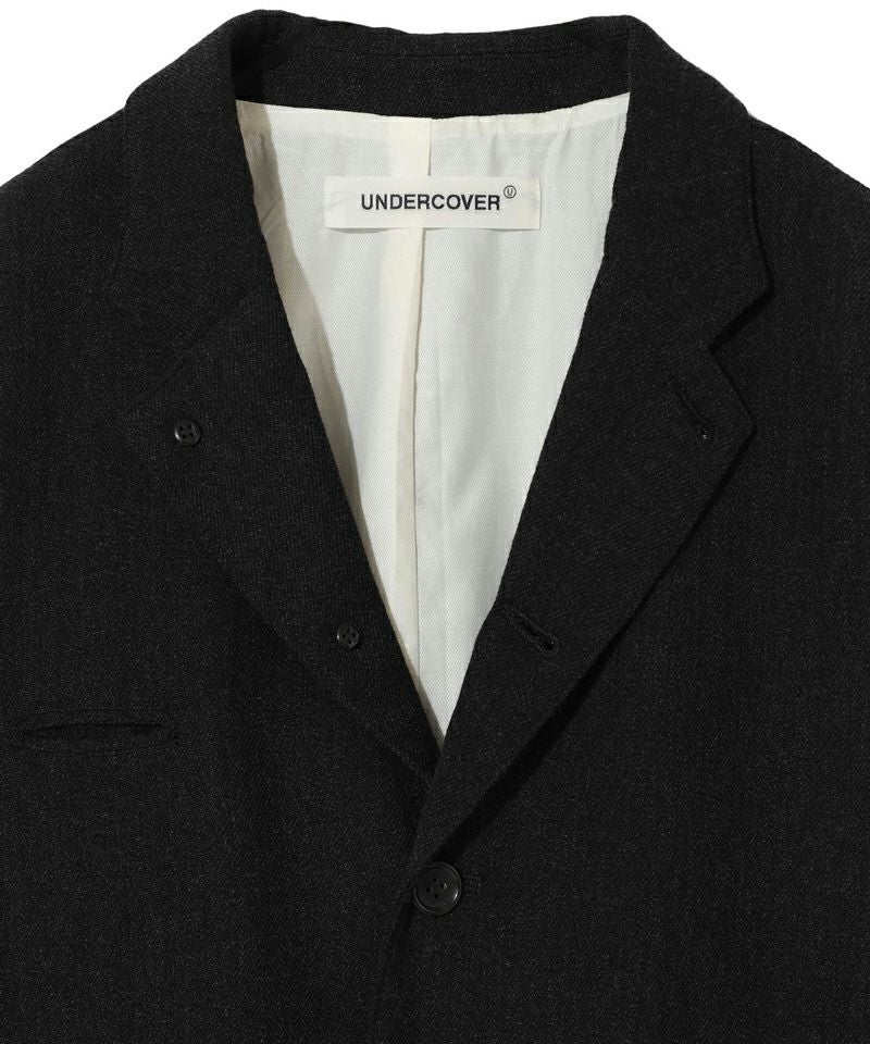 UNDERCOVER＞ウール・ナイロンパッカリングジャケット | MAKES ONLINE