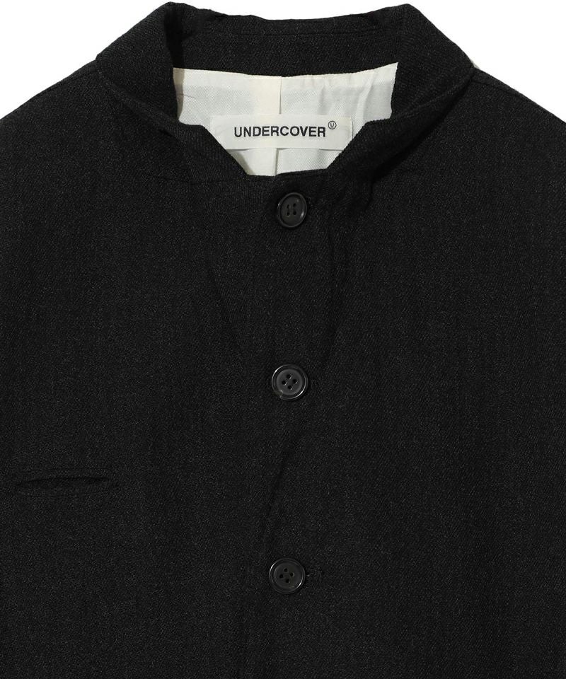 UNDERCOVER＞ウール・ナイロンパッカリングジャケット | MAKES ONLINE