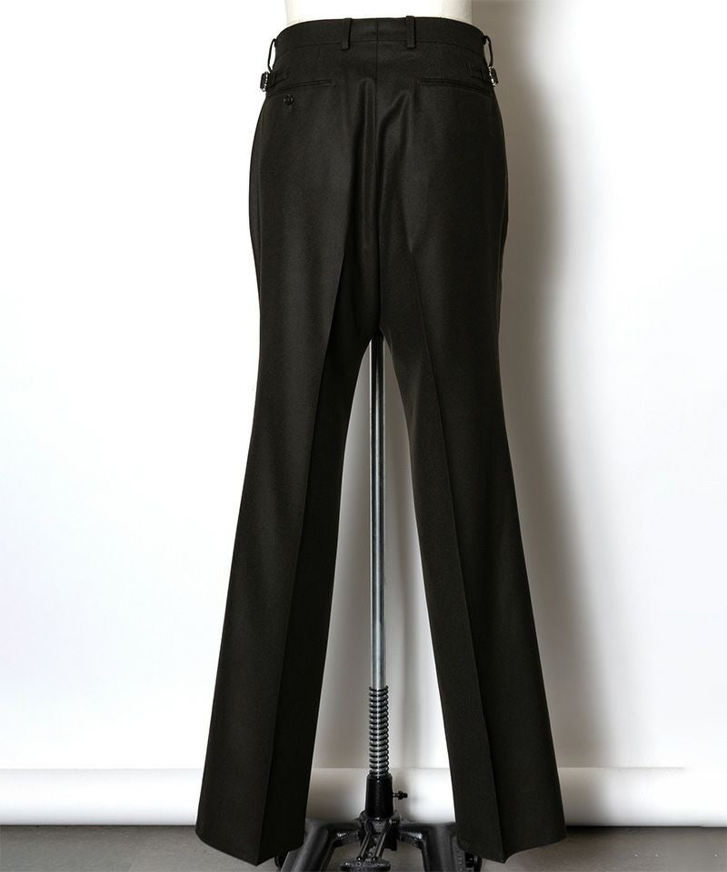 RAINMAKER＞SEMI FLARED TROUSERS | MAKES ONLINE STORE