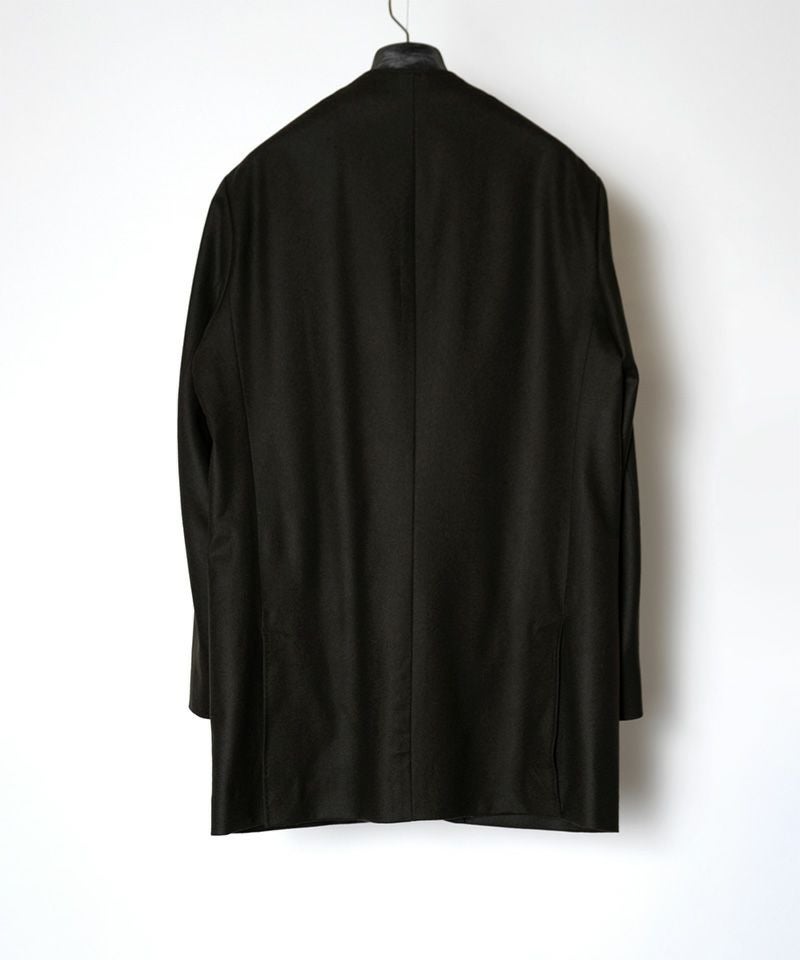 RAINMAKER＞NO COLLAR LONG JACKET | MAKES ONLINE STORE