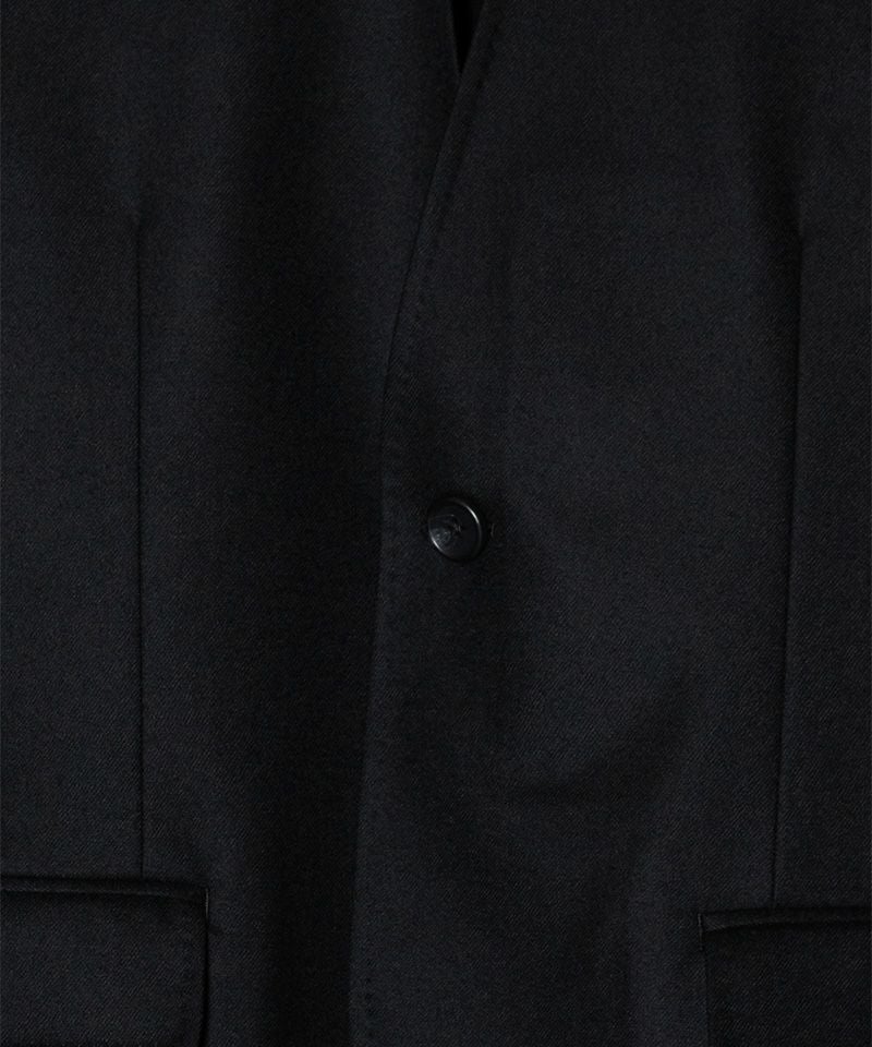 RAINMAKER＞NO COLLAR LONG JACKET | MAKES ONLINE STORE