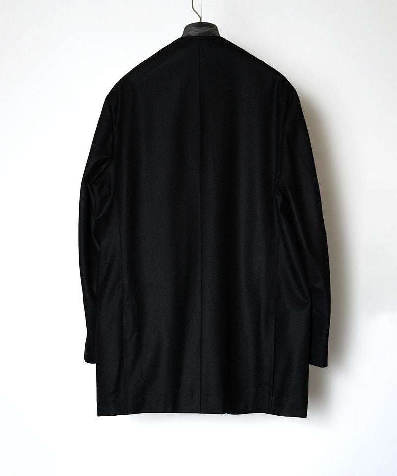 RAINMAKER＞NO COLLAR LONG JACKET | MAKES ONLINE STORE