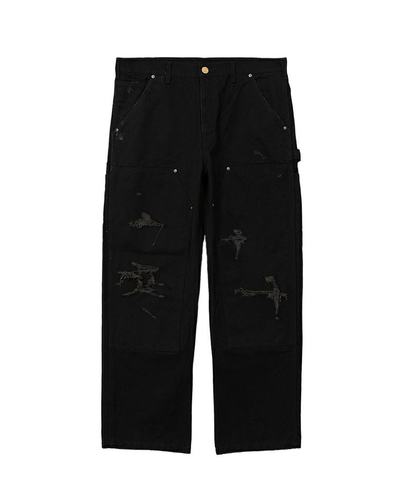 ＜KAMIYA＞BORO Duck Painter Pants