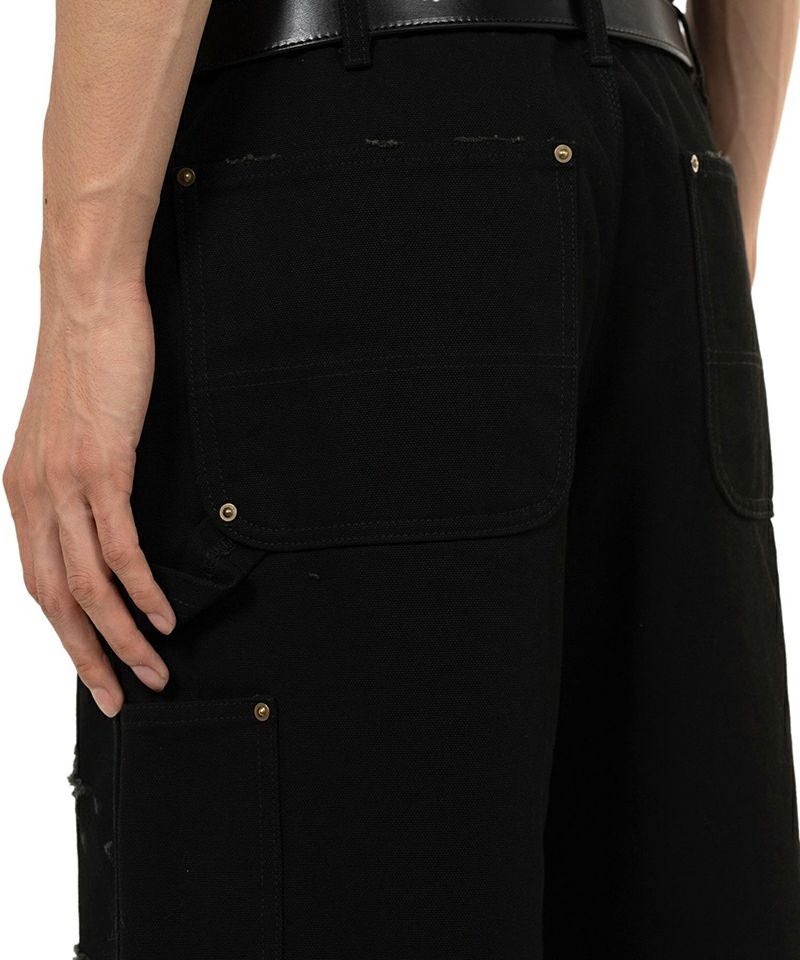 KAMIYA＞BORO Duck Painter Bermuda Shorts | MAKES ONLINE STORE