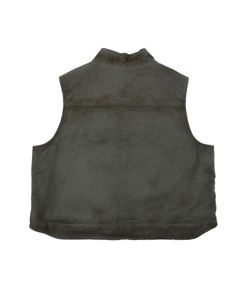 KAMIYA＞BORO Boa Lining Duck Vest | MAKES ONLINE STORE