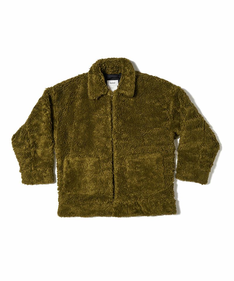doublet＞HAND-PAINTED HEMP FAUX FUR JACKET | MAKES ONLINE STORE