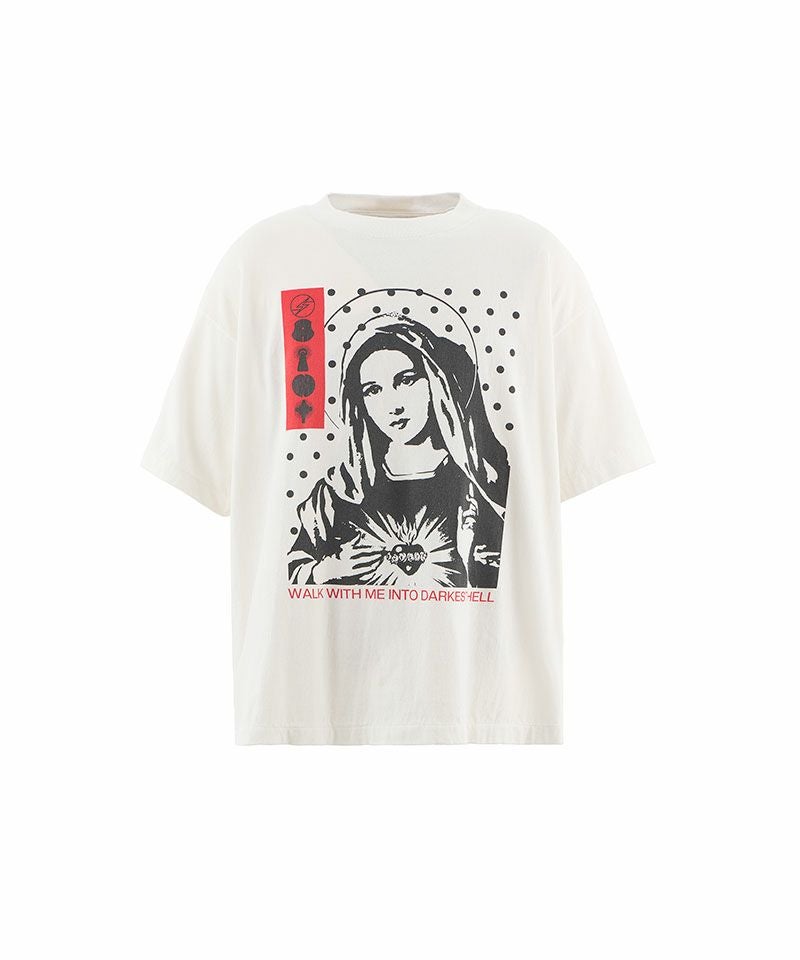 SAINT MICHAEL＞KK_SS TEE/MARIA/WHITE | MAKES ONLINE STORE