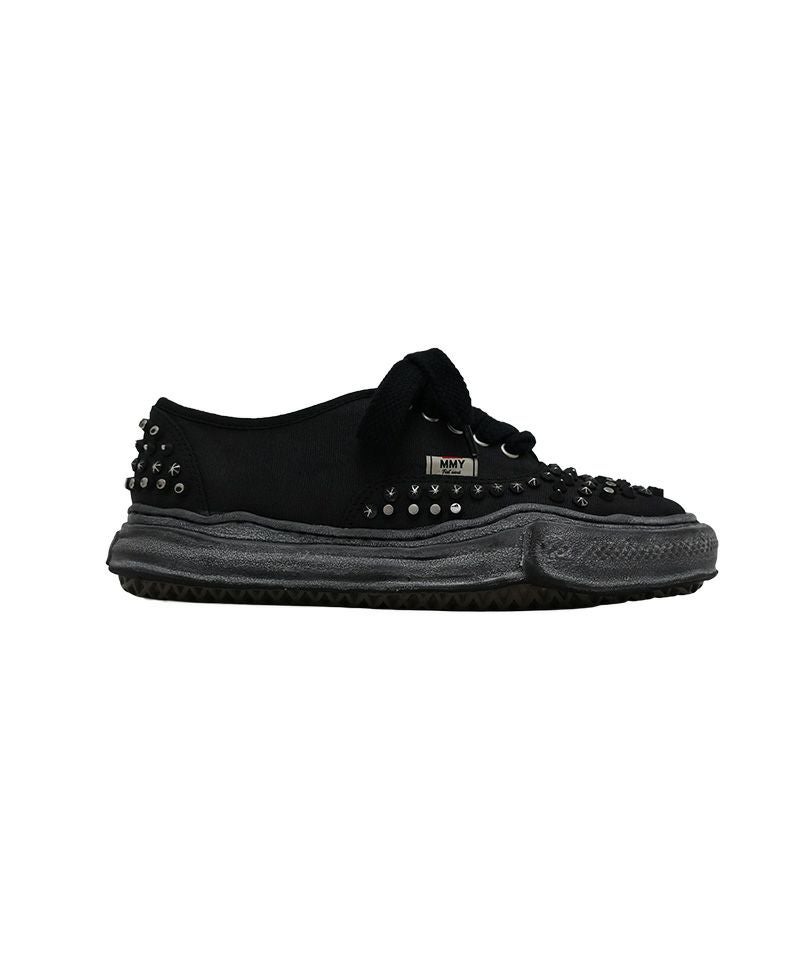 ＜MAISON MIHARAYASUHIRO＞BAKER/Original Sole Studded Paint Canvas Sneaker