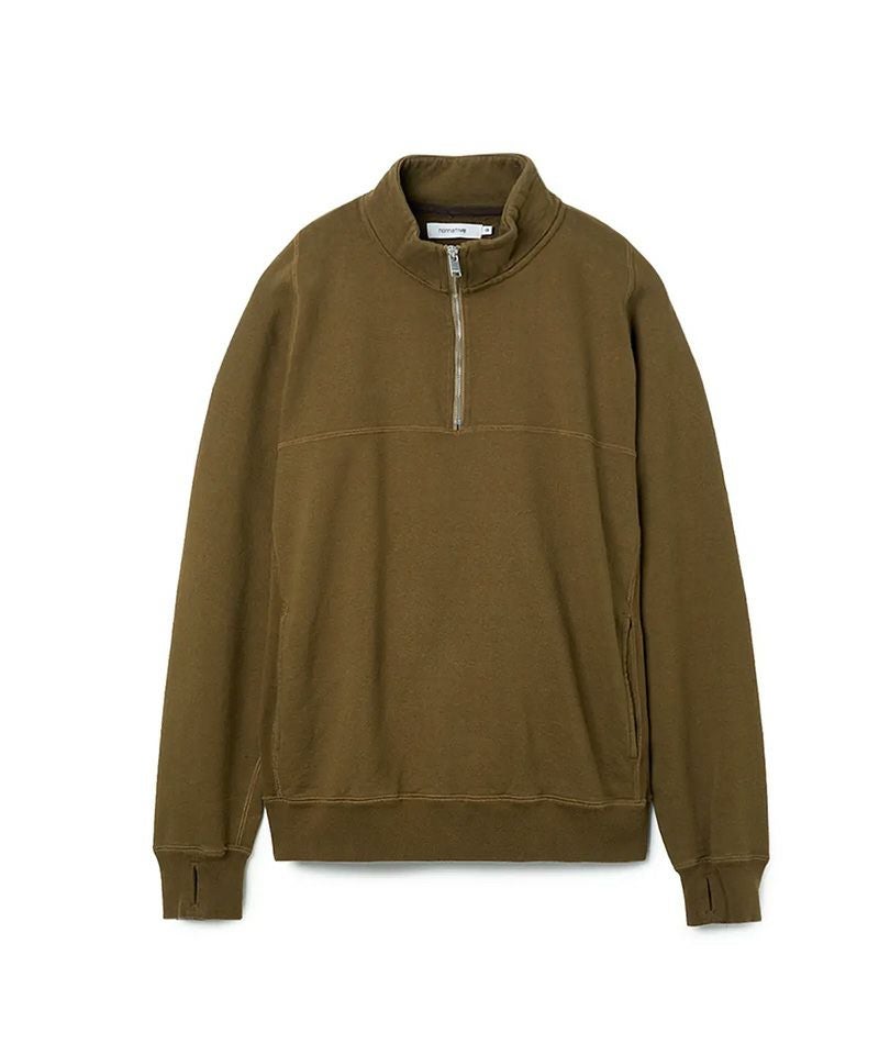 nonnative＞MARINER HALF ZIP PULLOVER COTTON SWEAT | MAKES ONLINE STORE