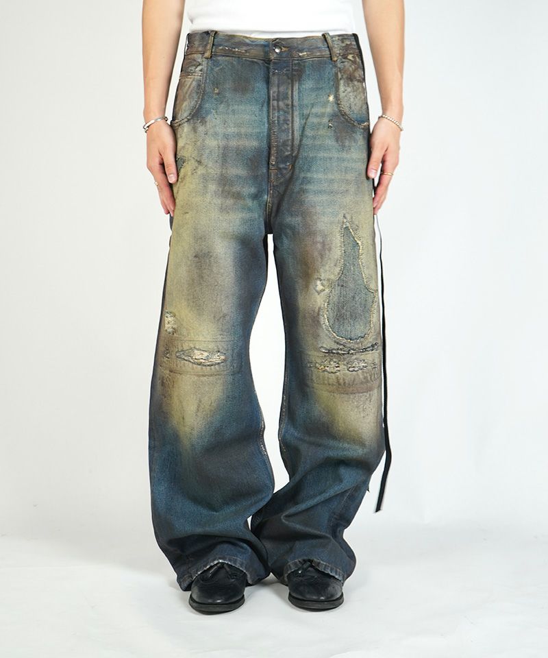 Ann Demeulemeester ロナルドワックストラウザー　48 Ann Demeulemeester ロナルドワックストラウザー 48 | ヤマダウェブコム