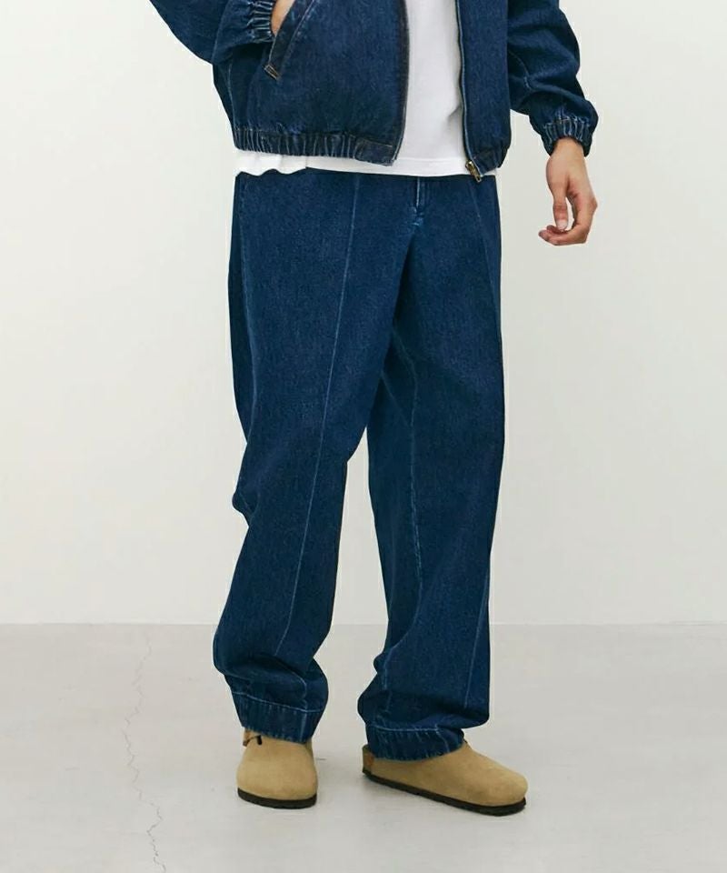CEIVE＞DENIM TWO TUCK TROUSERS | MAKES ONLINE STORE