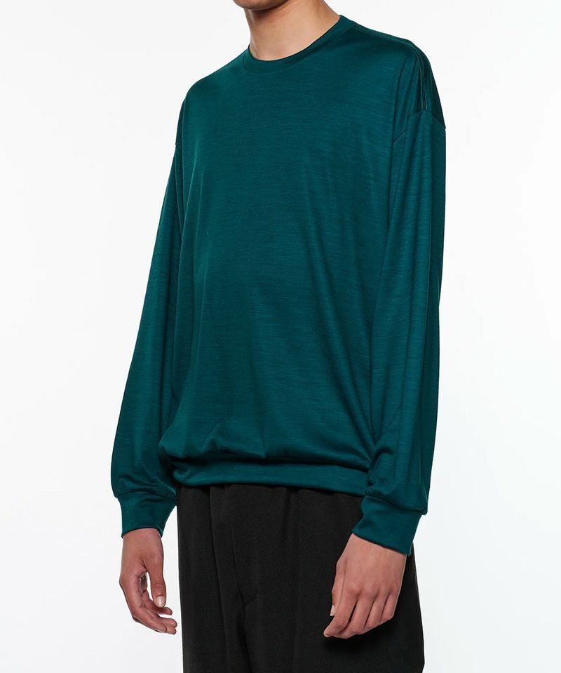 marka＞2/72 Wool Single Jersey Washable Crew Neck | MAKES ONLINE STORE